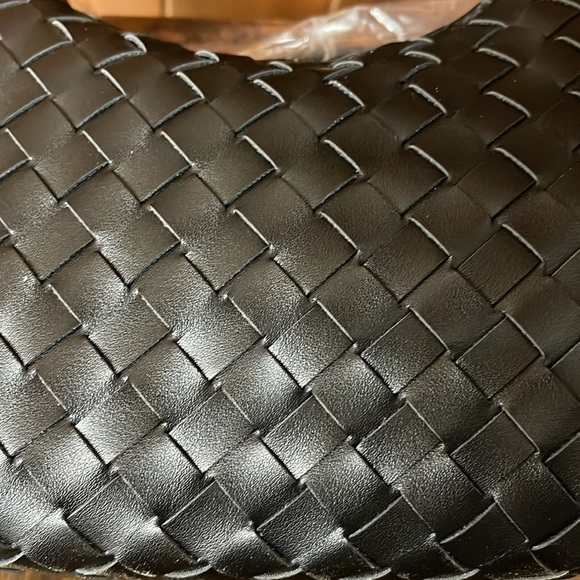 Ophelia Roe Black Knotted Handle Bag Purse NWT - Picture 7 of 10